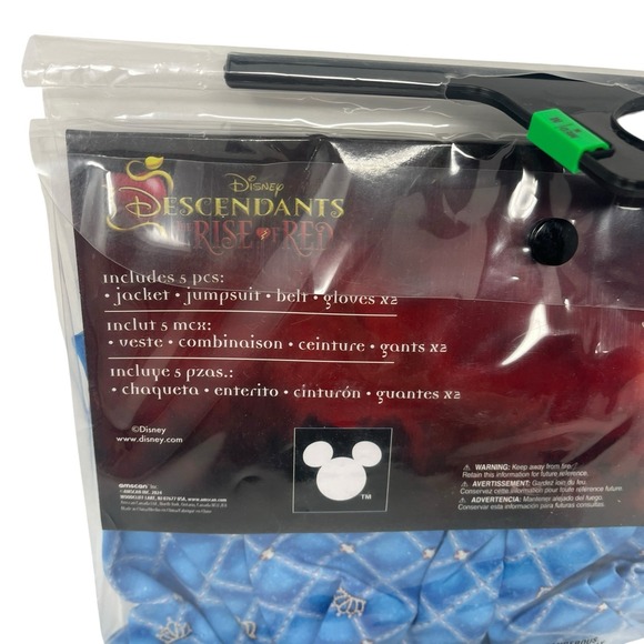 Disney Descendants 4 The‎ Rise Of Red Chloe Halloween Costume Child Medium 8-10 - Picture 6 of 6